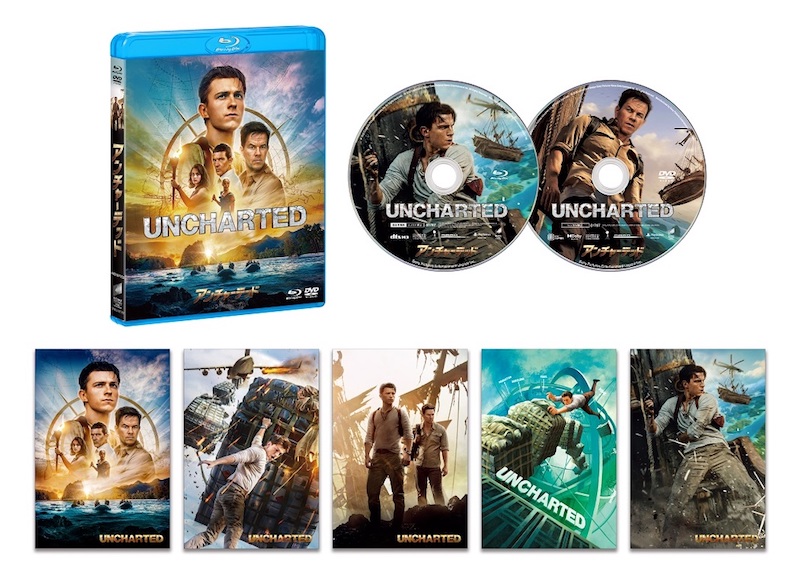 『アンチャーテッド』ブルーレイ&DVDセット商品画像
