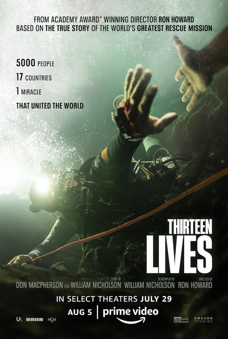 『THIRTEEN LIVES(原題)』海外版ポスター