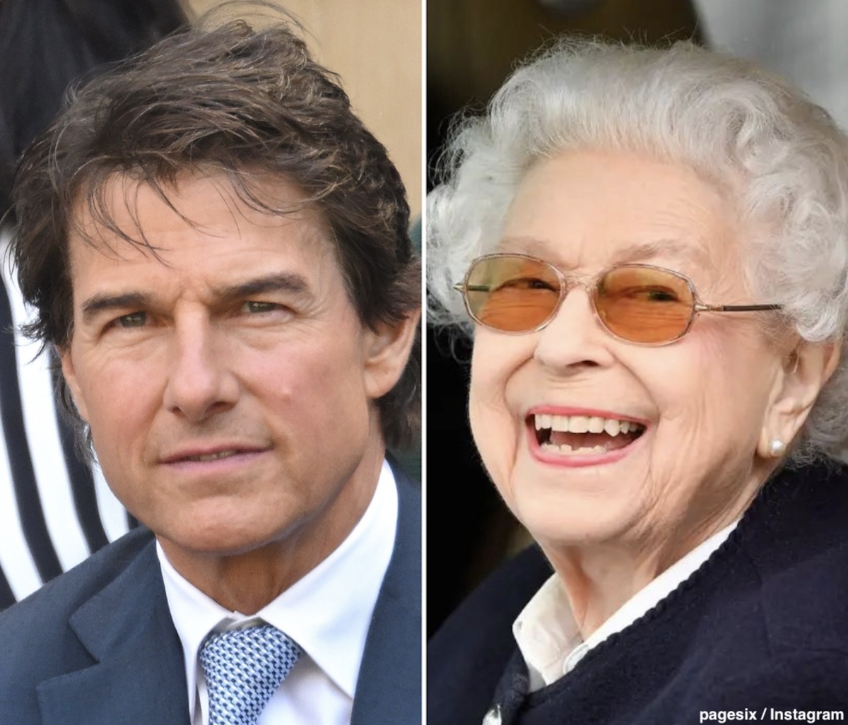トム・クルーズ、エリザベス女王