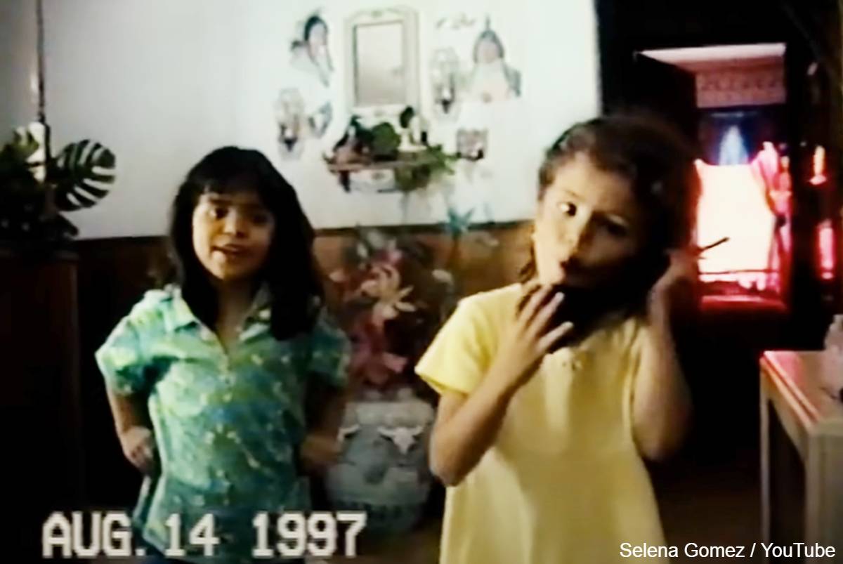 セレーナ・ゴメスの幼少時代