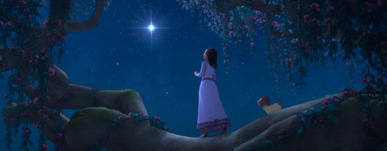 星に願いを…?(Walt Disney Animation Studios / YouTube)
