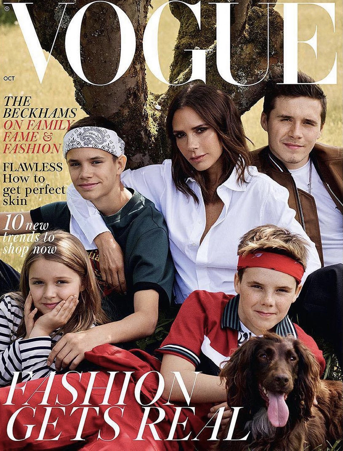 ヴィクトリアと4人の子どもたち(@victoriabeckham / Instagram)