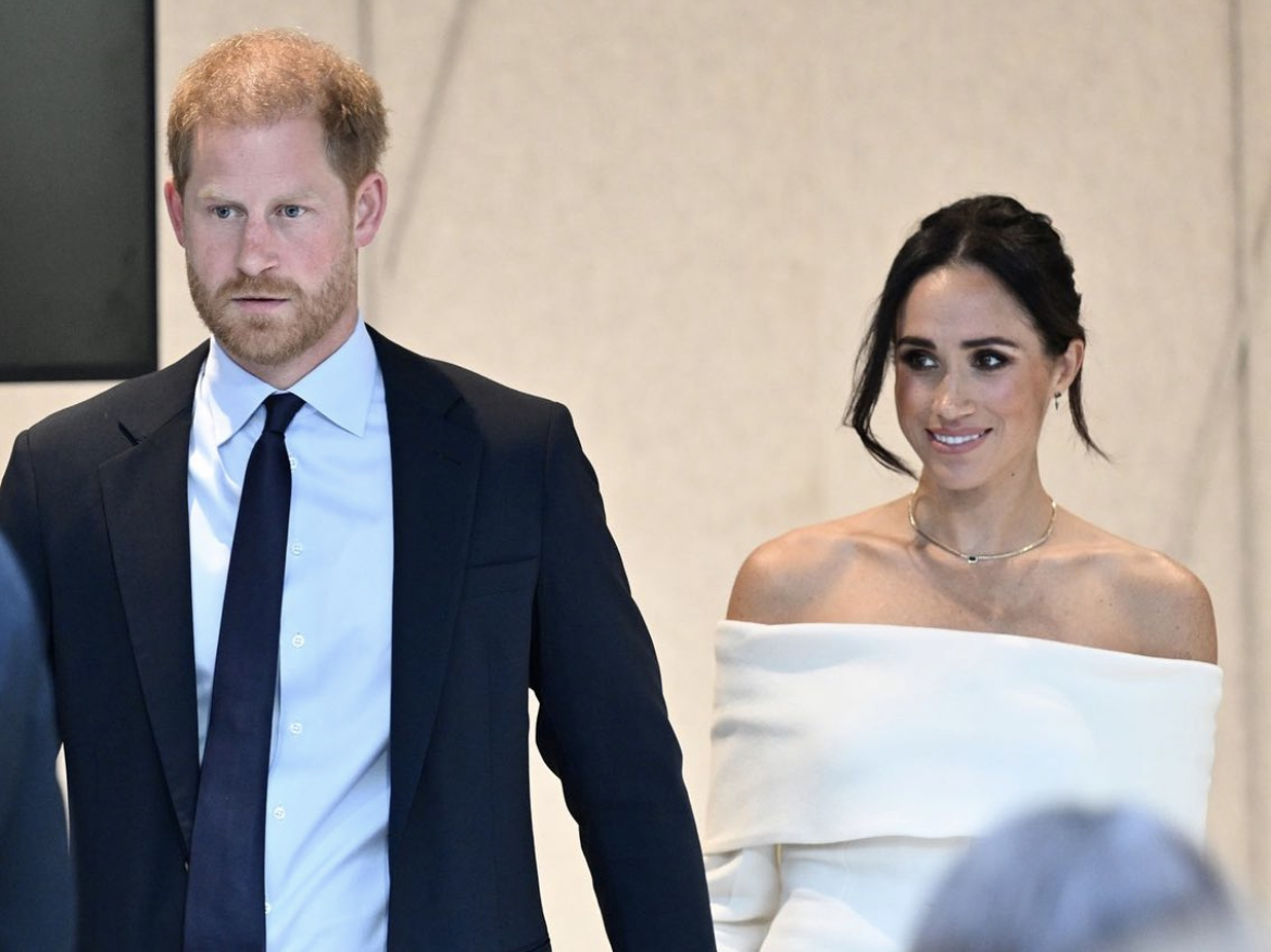 ハリー王子とメーガン(@meghan.markle.official / Instagram)