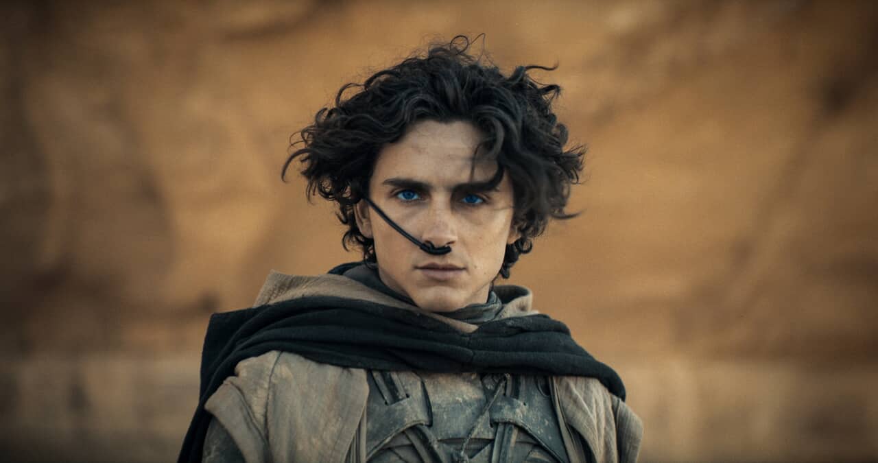 ティモシー・シャラメ演じるポール © 2023 Legendary and Warner Bros. Ent. All Rights Reserved