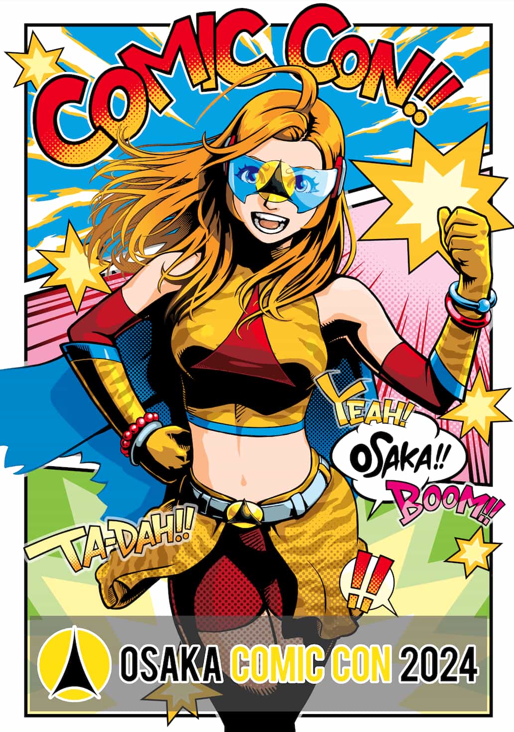 大阪コミコンのメインビジュアルが決定！コスプレ情報も解禁 Ⓒ2024 Osaka comic con All rights reserved.
