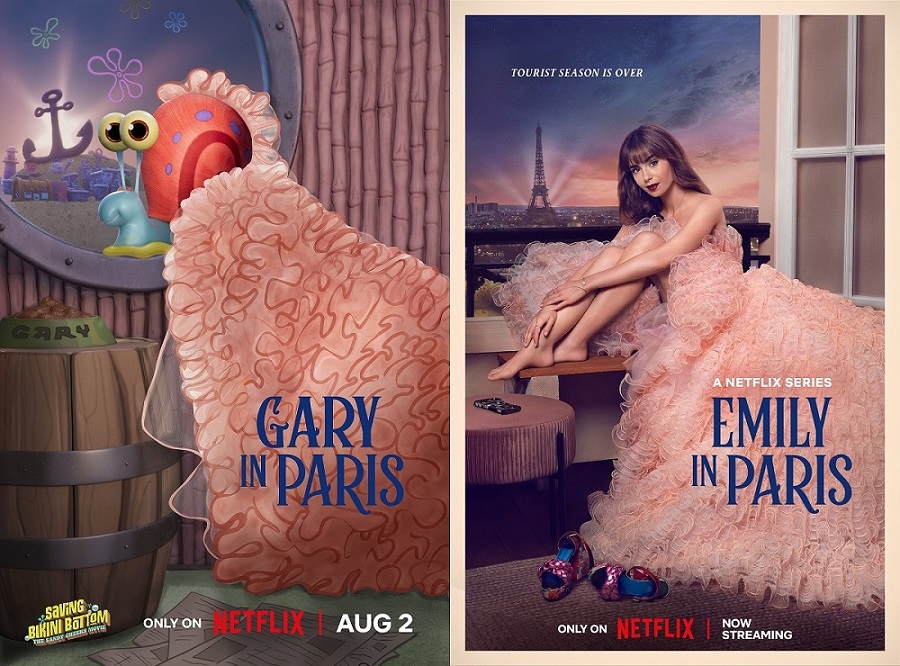 Netflix映画『サンディ・チークスのビキニタウン救出大作戦』8月2日(金)世界独占配信/「エミリー、パリへ行く」シーズン1~3:独占配信中、シーズン4 パート1:8月15日(木)、パート2:9月12日(木)より独占配信
