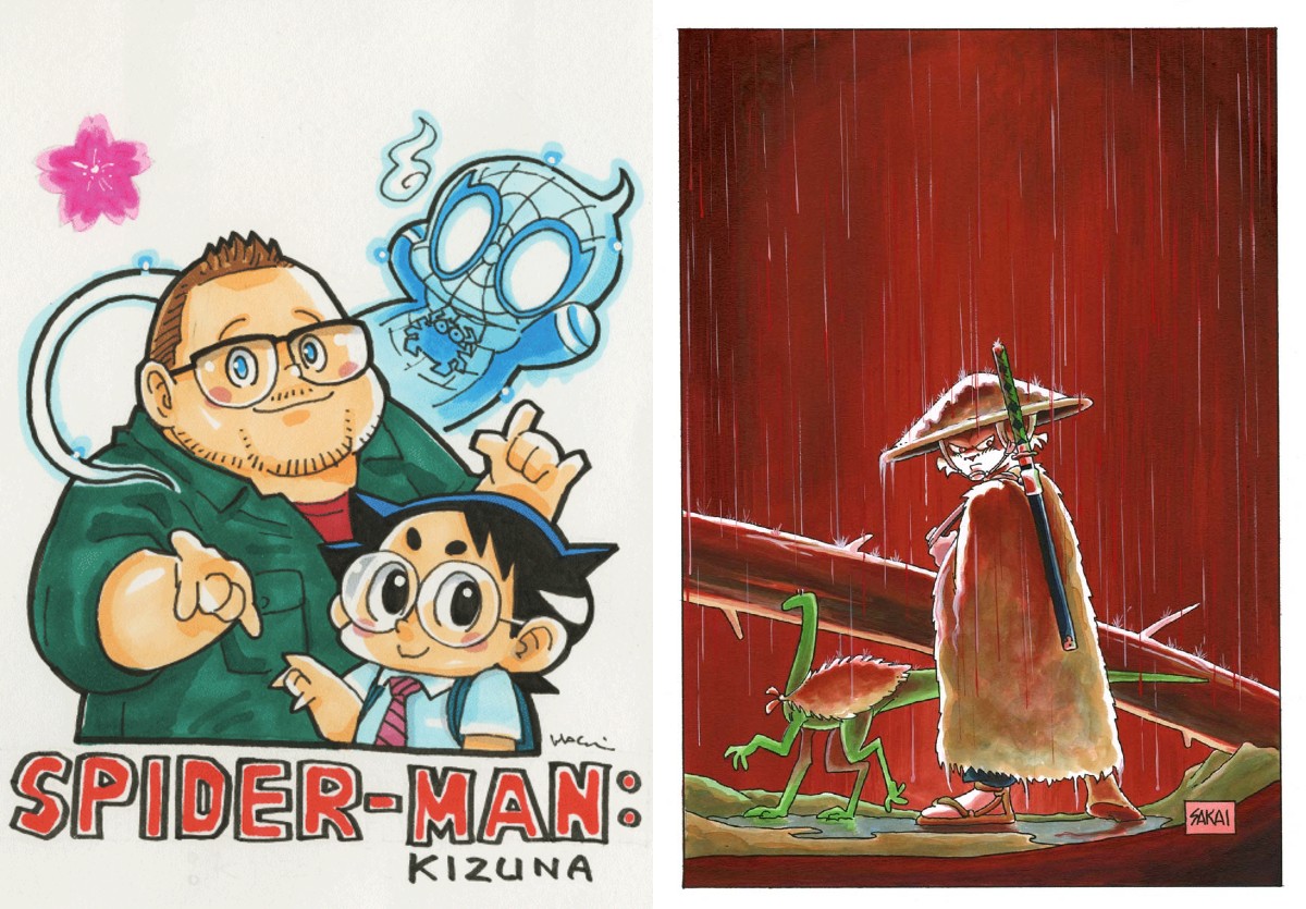 左:C.B.セブルスキー氏、右:スタン・サカイ氏 ©2024 Tokyo comic con All rights reserved.