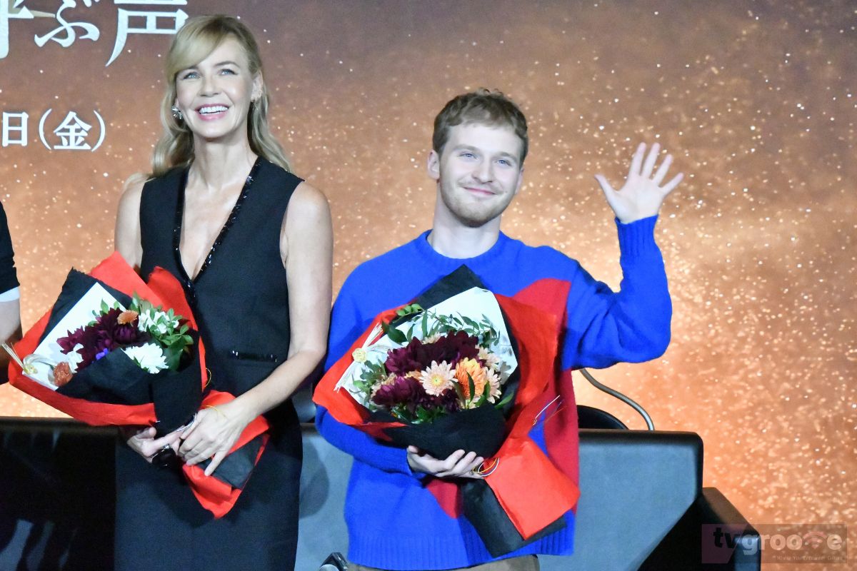 コニー・ニールセンとフレッド・ヘッキンジャー 東京国際映画祭にて開催されたトークイベントにて ©tvgroove