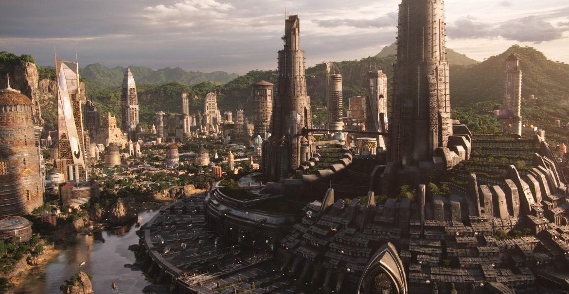 ワカンダ(『ブラックパンサー』より)© Marvel Studios 2017